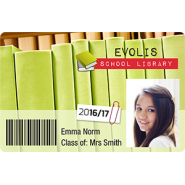 School Library ID Cards