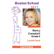 School Canteen Cards
