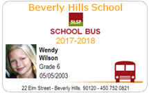 Bus Pass ID Cards